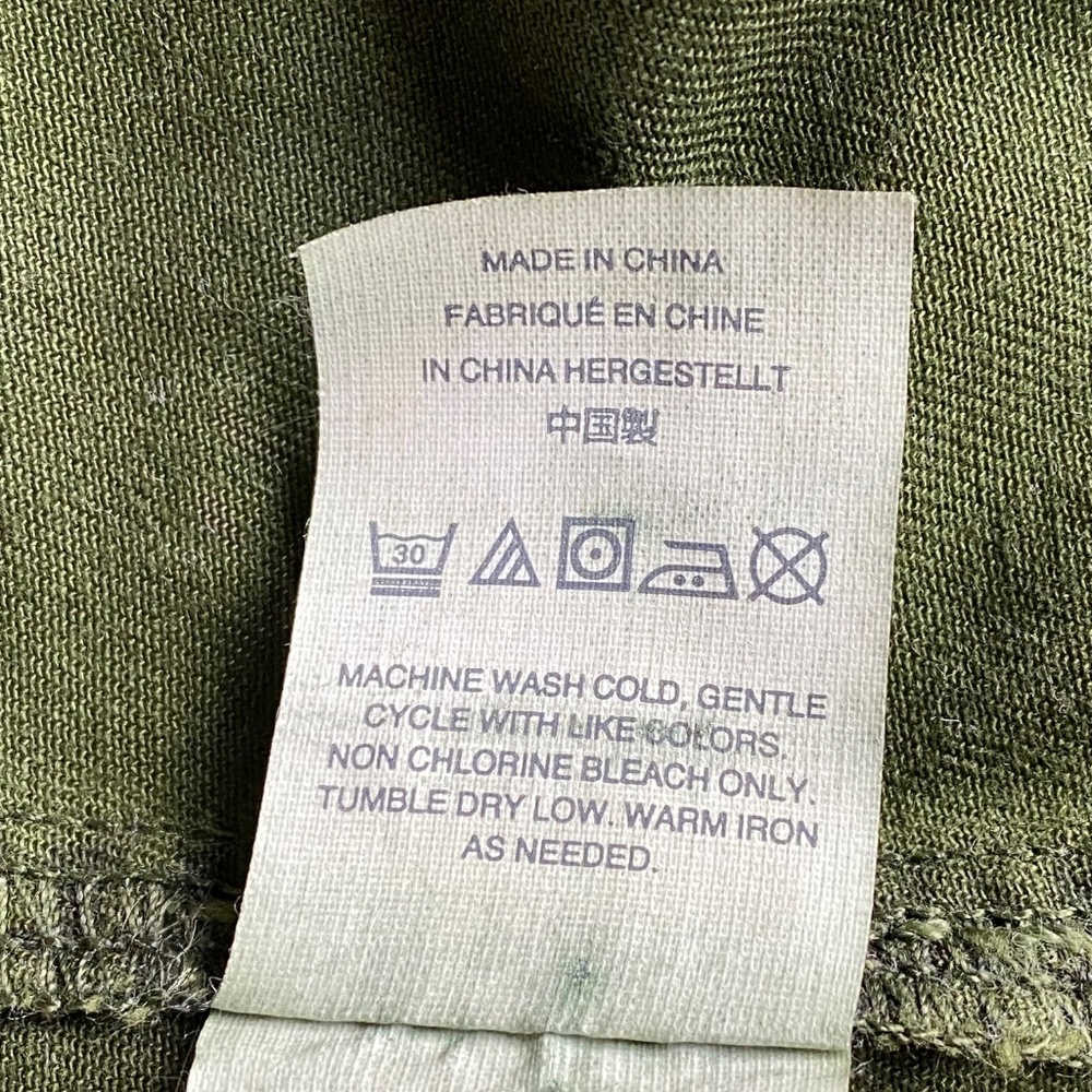 J. Crew green twill utility short swing field jacket Size M - Picture 13 of 13